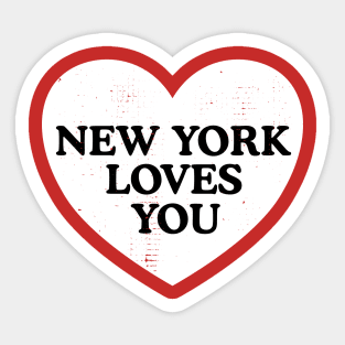 New York Loves You Sticker